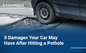 5 Types of Damage Your Car May Have After Hitting a Pothole